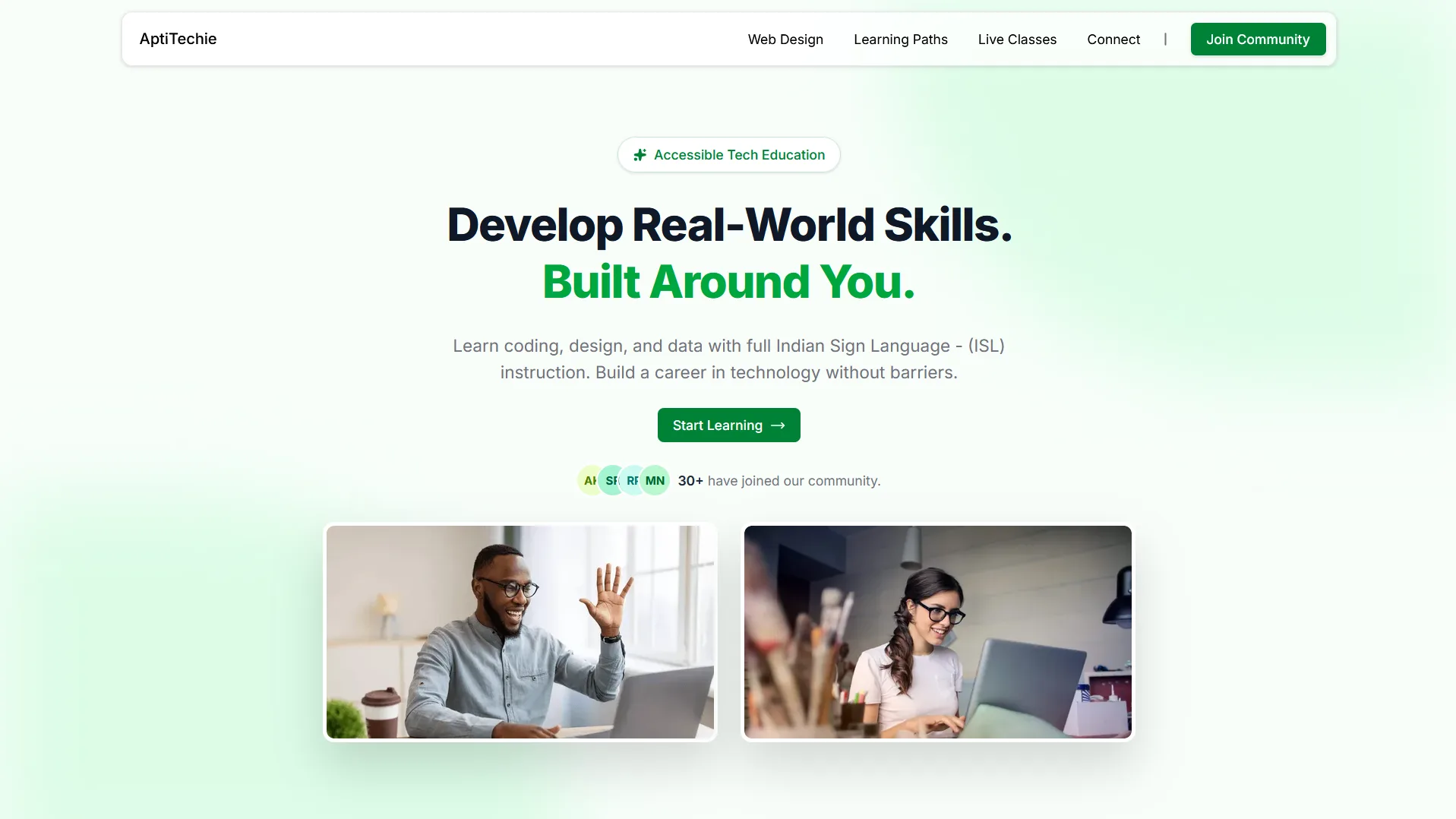 Aptitechie — educational technology website